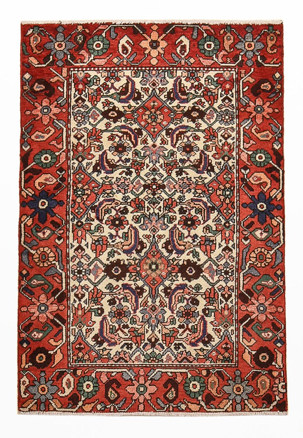 Tapis persan - Nomadic - 121 x 82 cm - multicolore