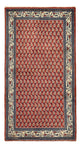 Tapis persan - Mir - 134 x 68 cm - rouge clair