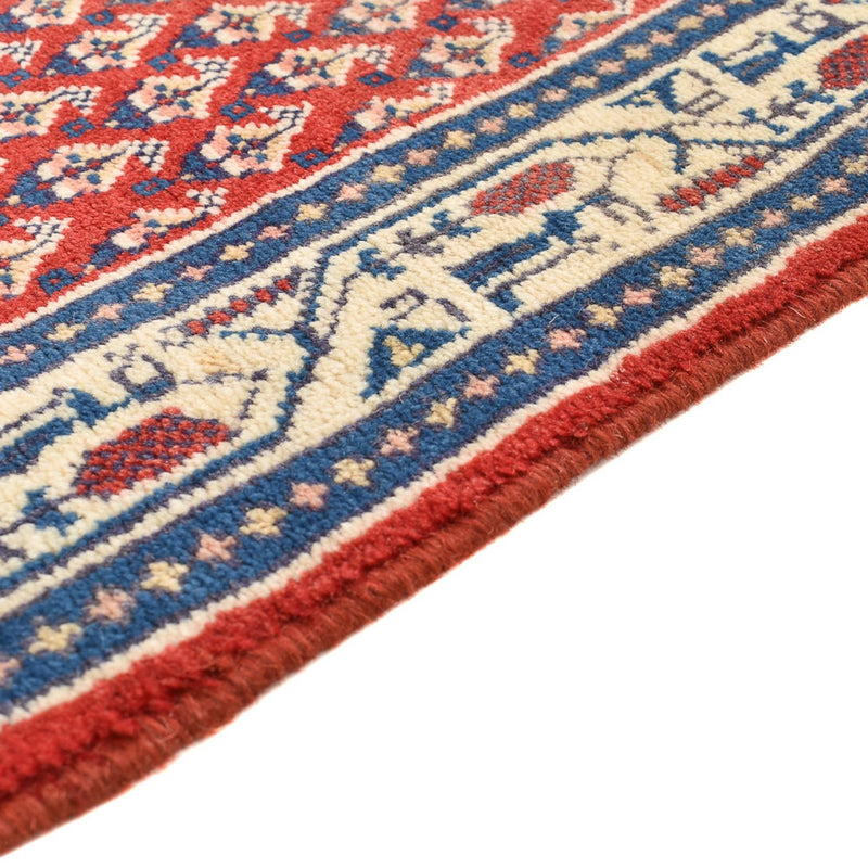Tapis persan - Mir - 134 x 68 cm - rouge clair