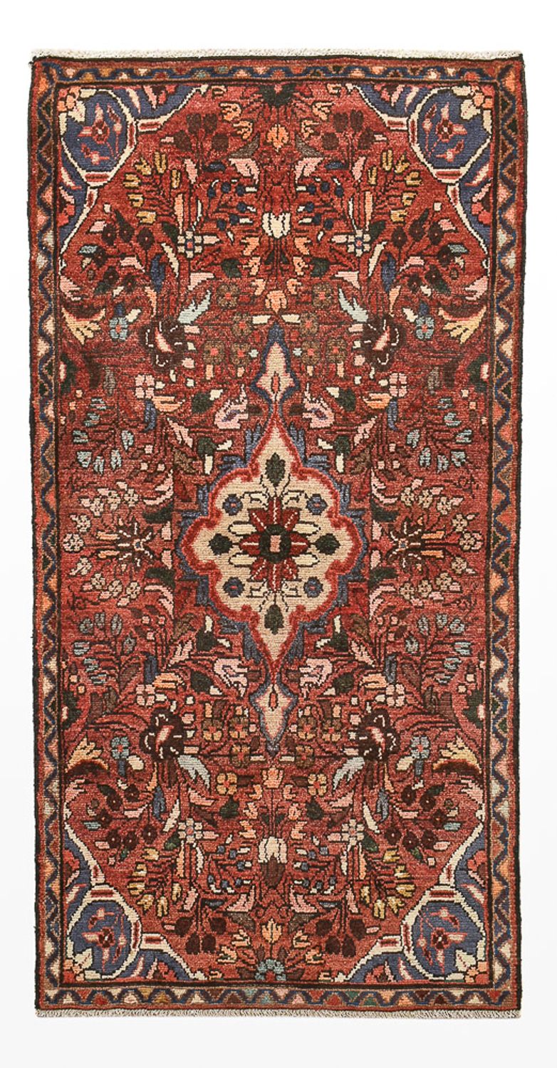 Tapis persan - Nomadic - 153 x 75 cm - rouge