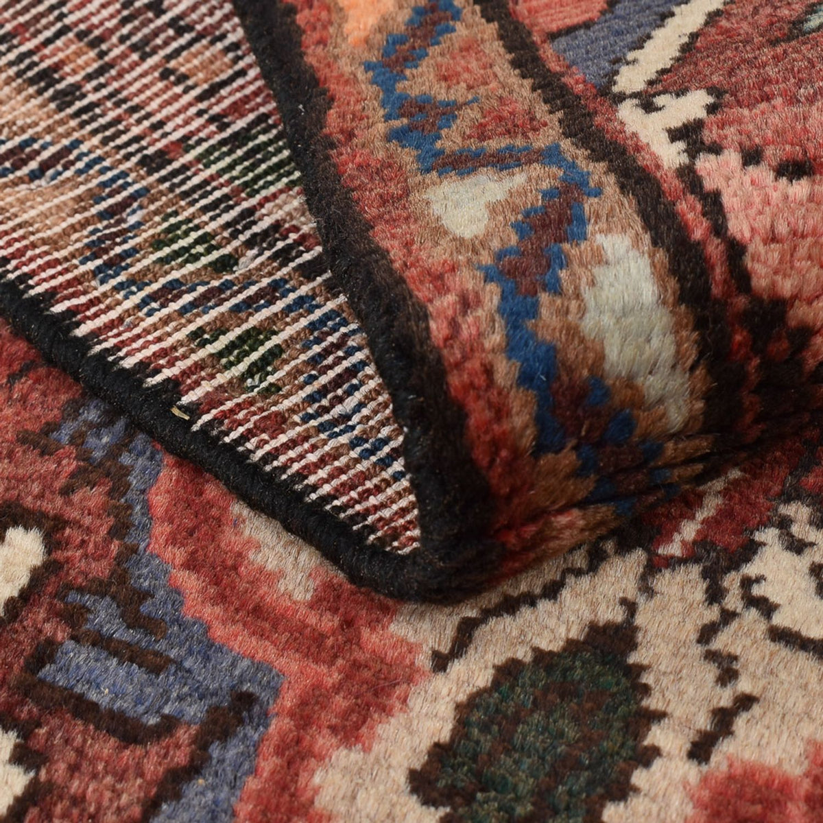 Tapis persan - Nomadic - 153 x 75 cm - rouge