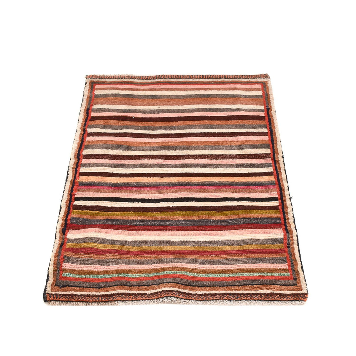 Tapis Gabbeh - Persan - 109 x 73 cm - multicolore