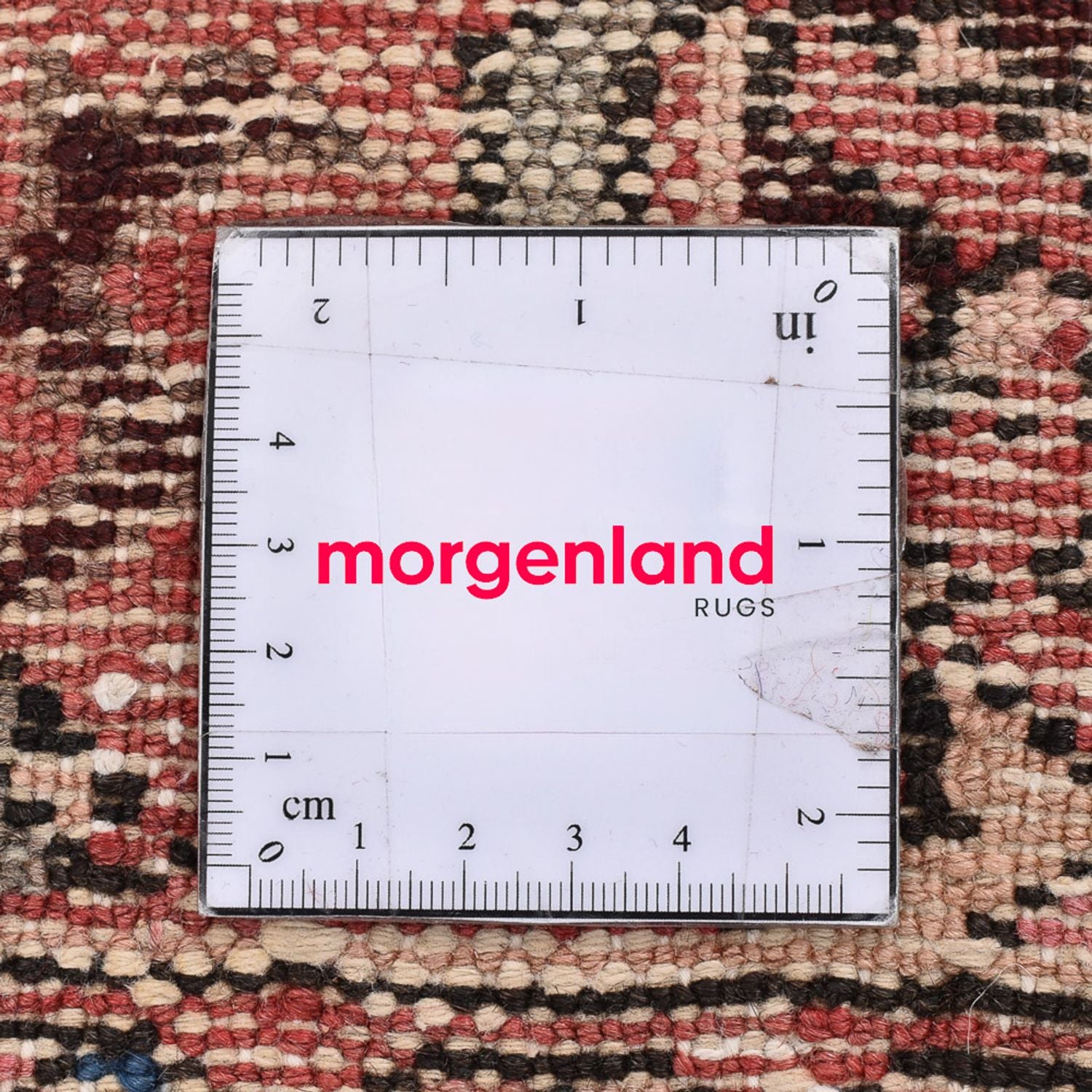 Tapis persan - Nomadic - 106 x 67 cm - rouge clair
