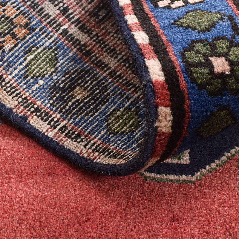 Tapis persan - Nomadic - 123 x 76 cm - rouge clair