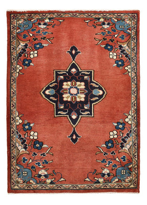 Tapis persan - Classique - 112 x 80 cm - rouge clair