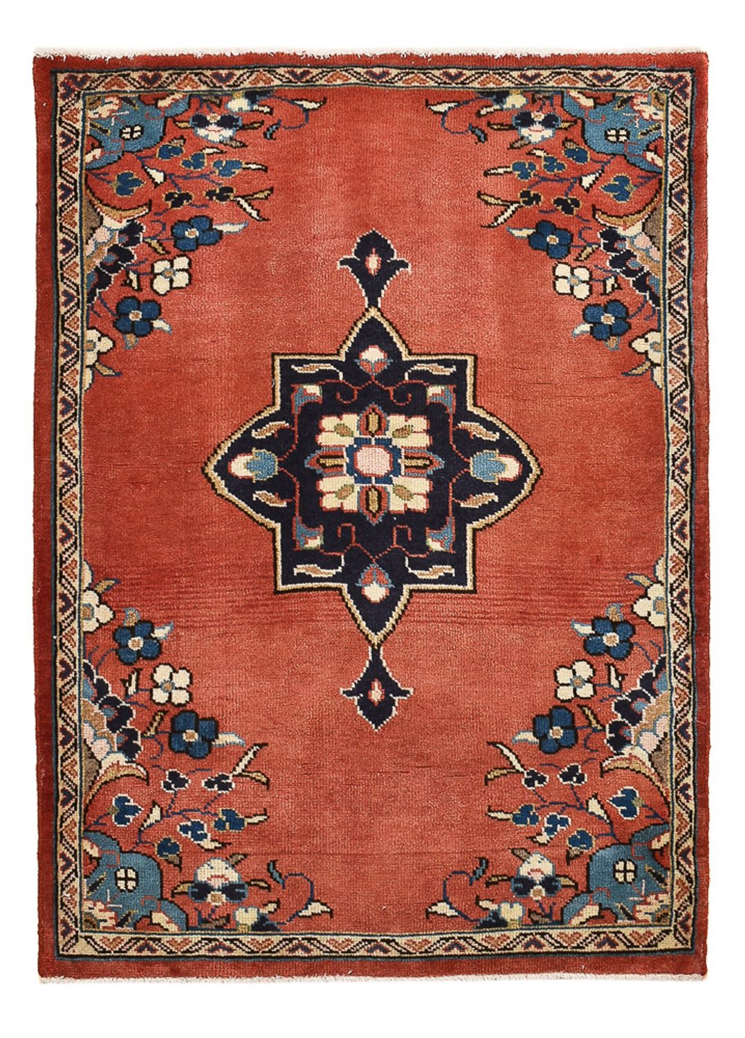 Tapis persan - Classique - 112 x 80 cm - rouge clair