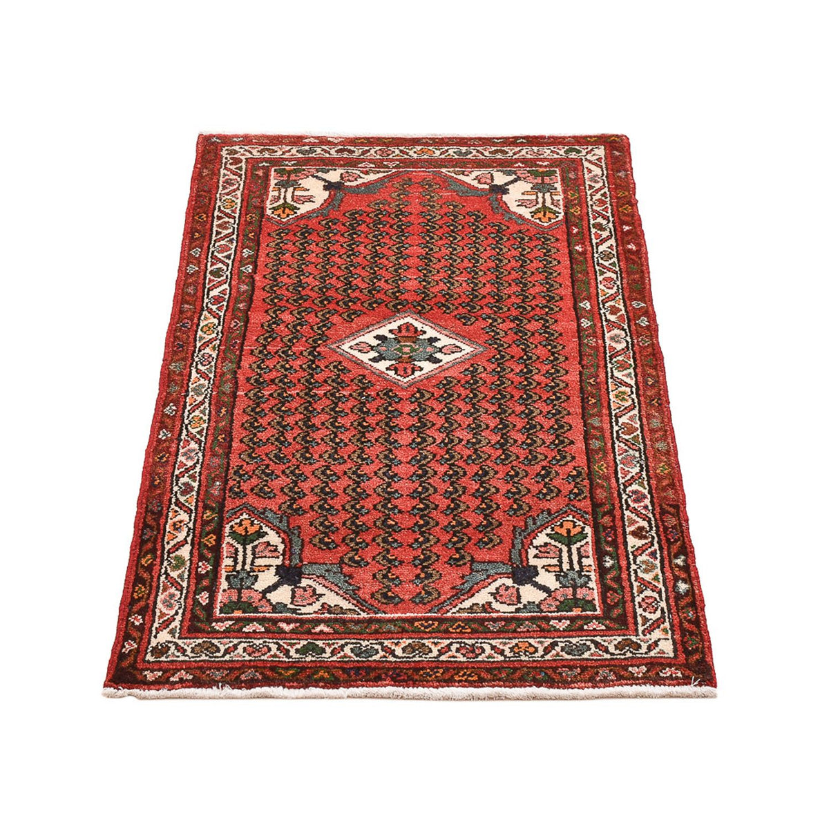 Tapis persan - Nomadic - 110 x 65 cm - rouge