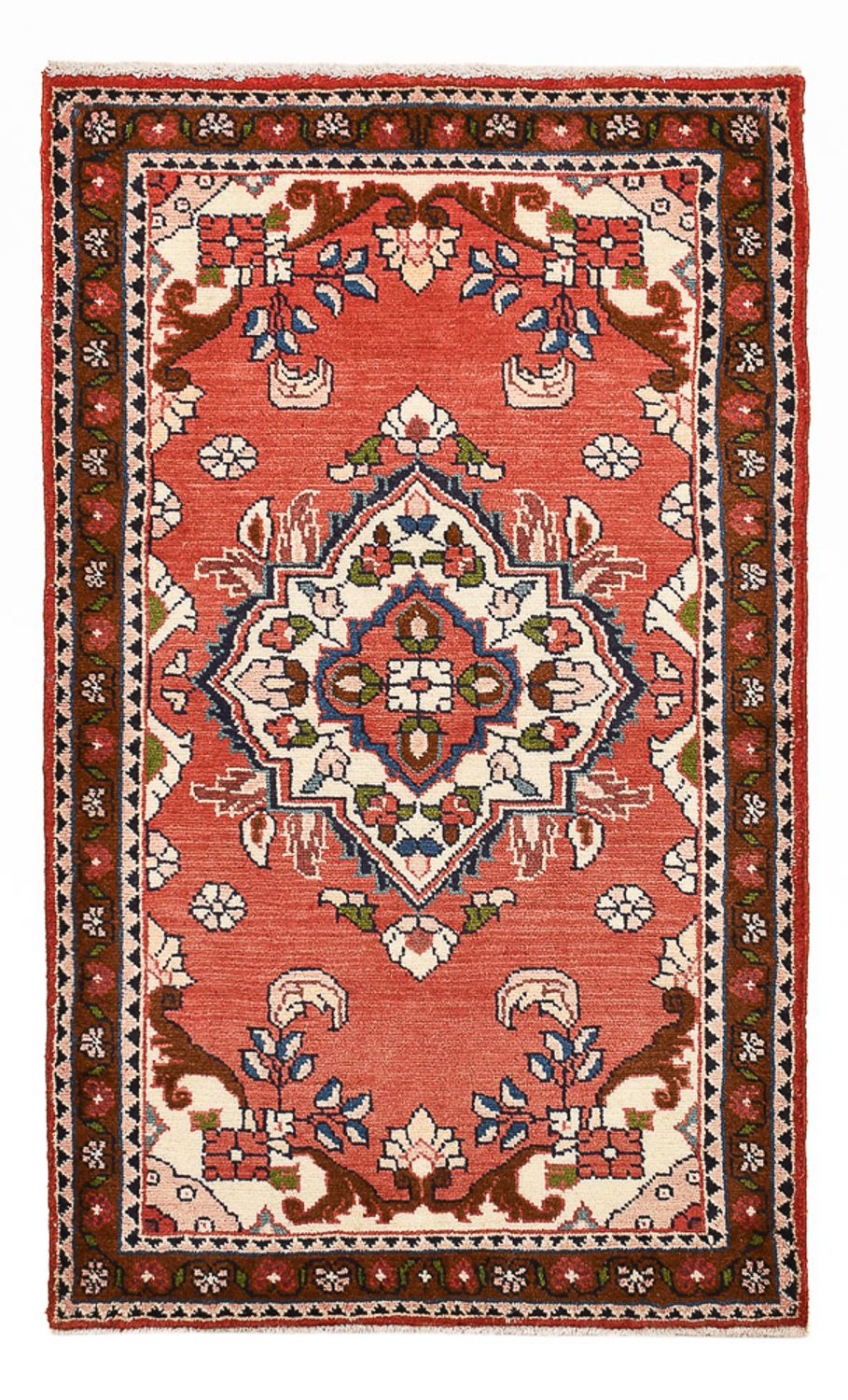 Tapis persan - Nomadic - 120 x 70 cm - rouge clair