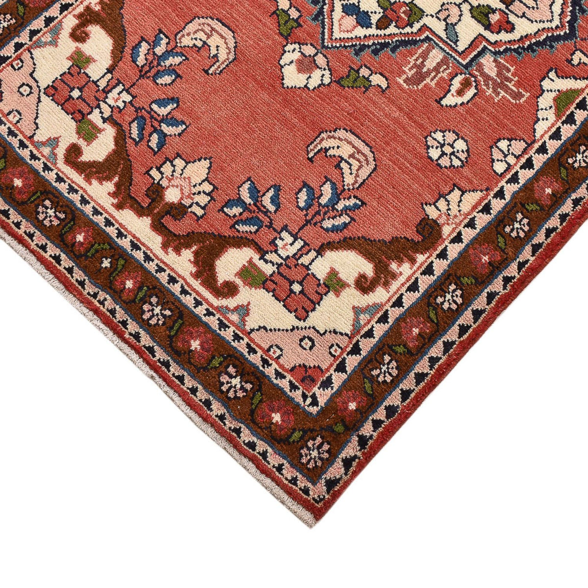 Tapis persan - Nomadic - 120 x 70 cm - rouge clair
