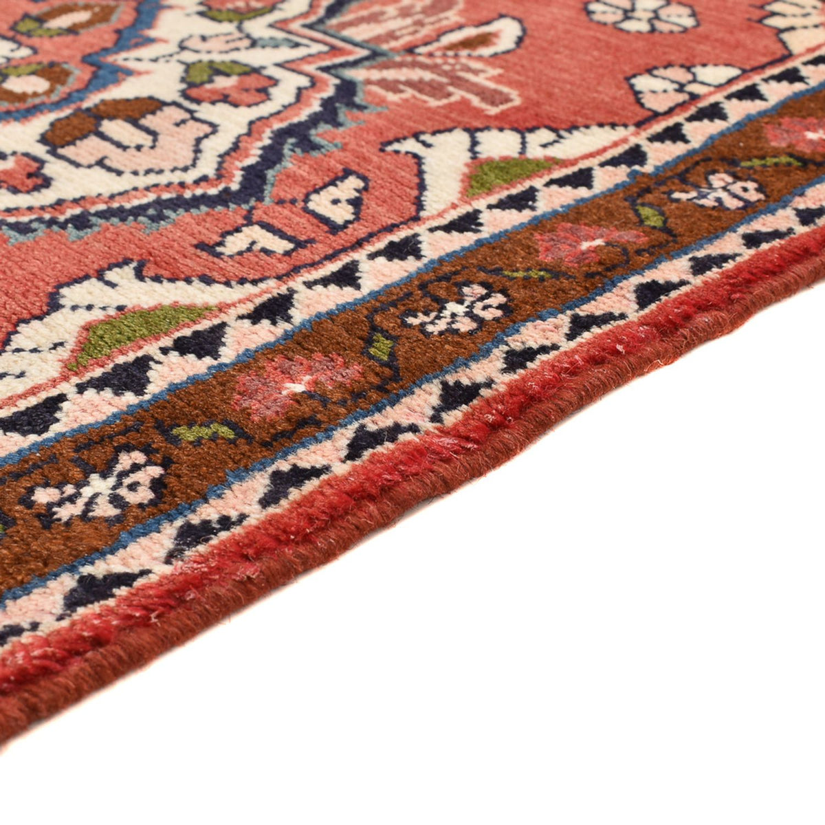 Tapis persan - Nomadic - 120 x 70 cm - rouge clair