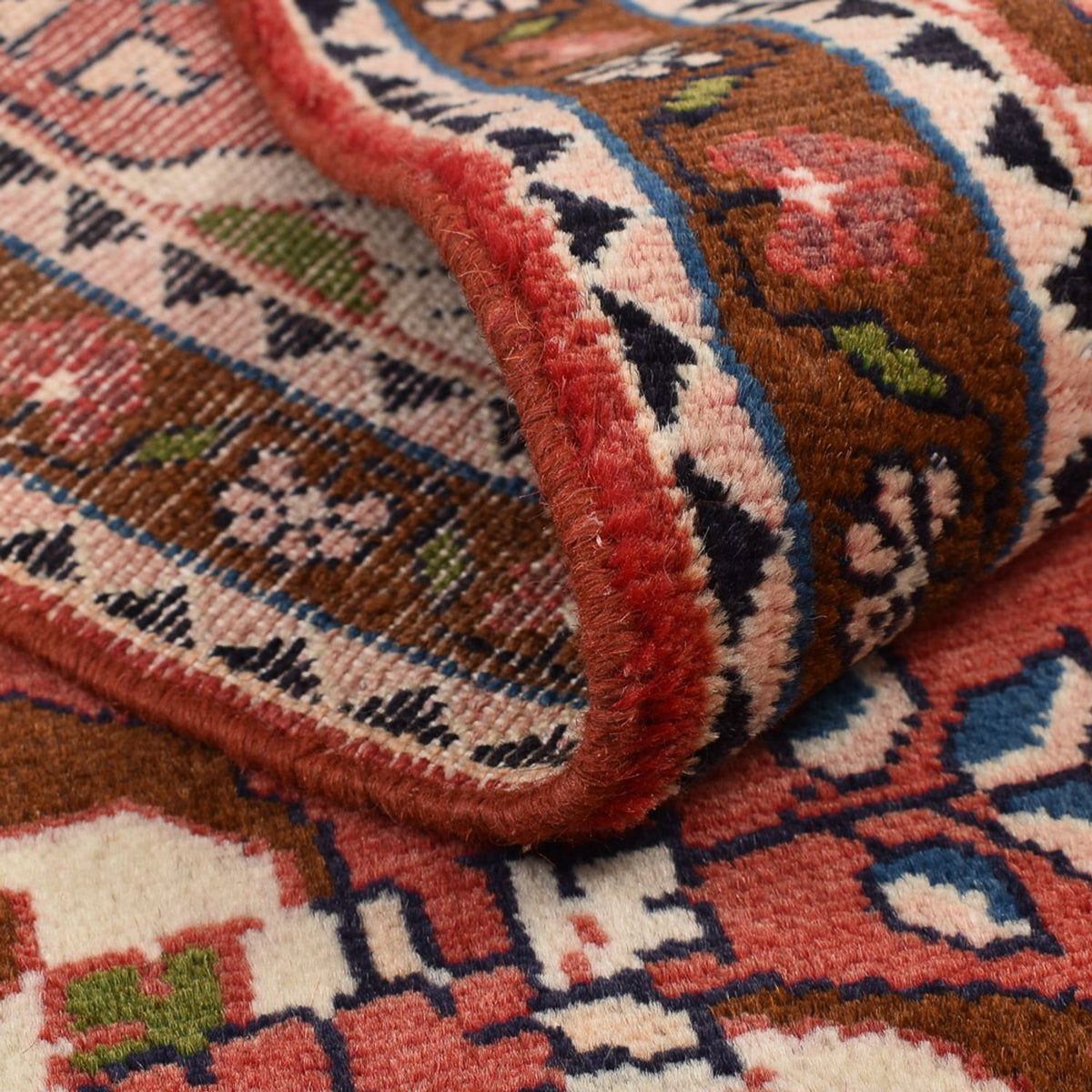 Tapis persan - Nomadic - 120 x 70 cm - rouge clair