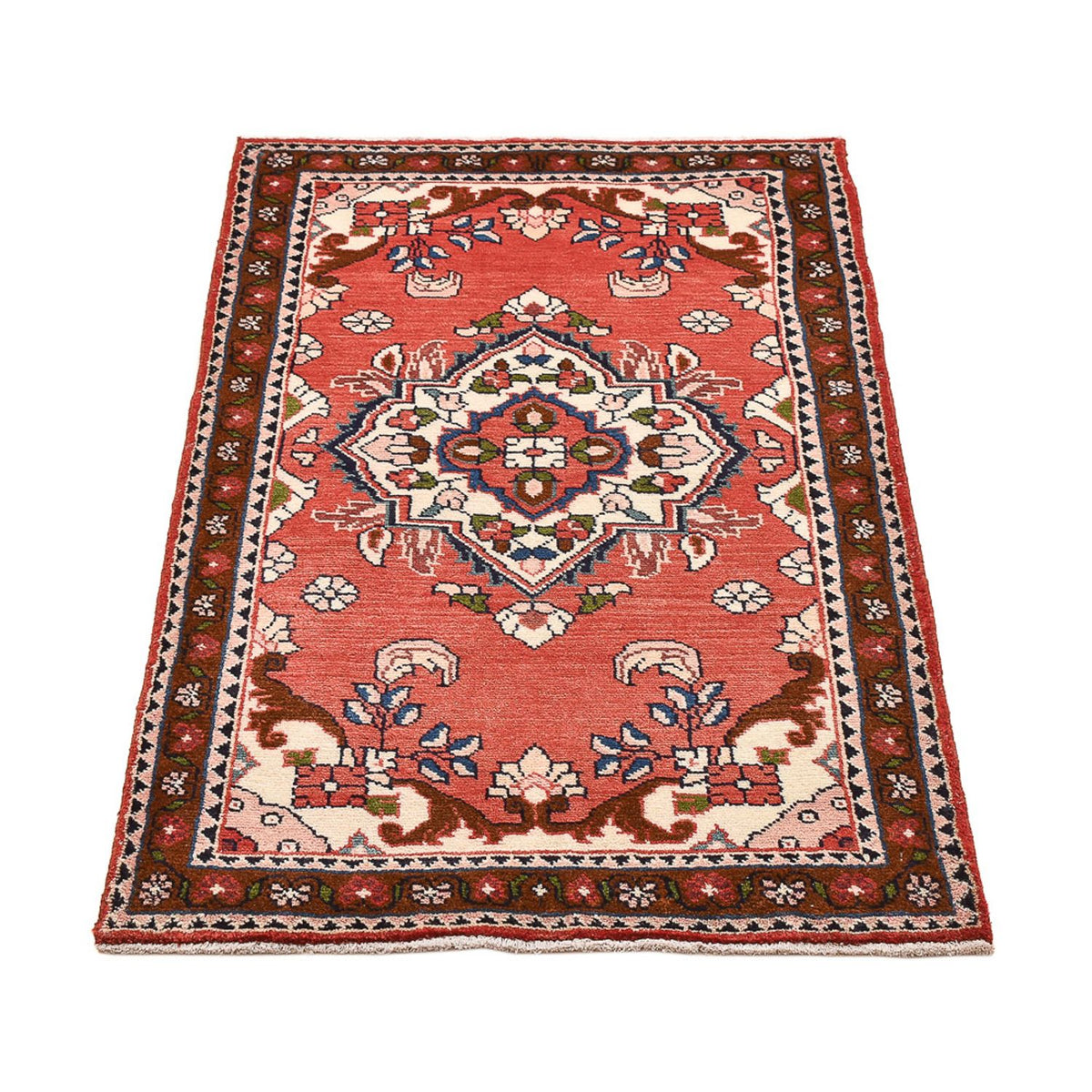 Tapis persan - Nomadic - 120 x 70 cm - rouge clair