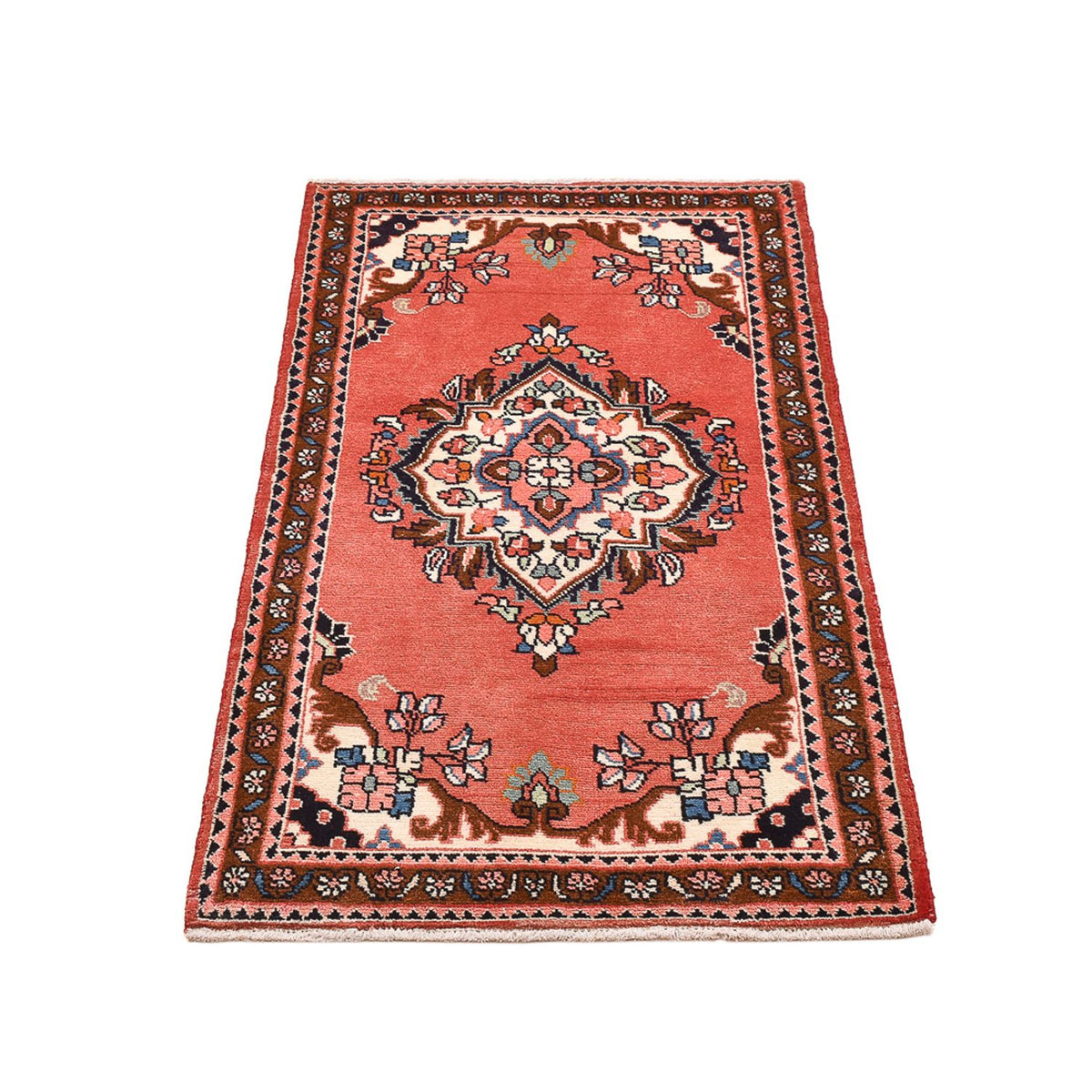 Tapis persan - Nomadic - 125 x 70 cm - rouge