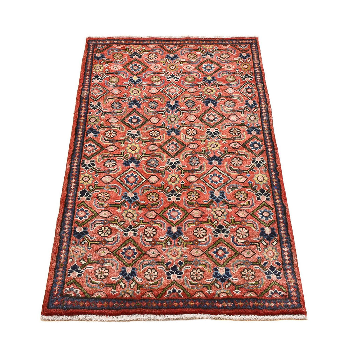 Tapis persan - Classique - 130 x 65 cm - rouge clair