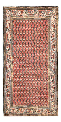 Tapis persan - Mir - 127 x 61 cm - rouge clair