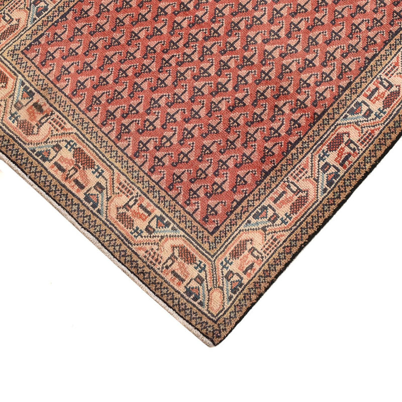 Tapis persan - Mir - 127 x 61 cm - rouge clair
