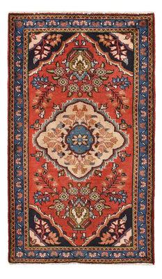Tapis persan - Nomadic - 128 x 74 cm - rouge