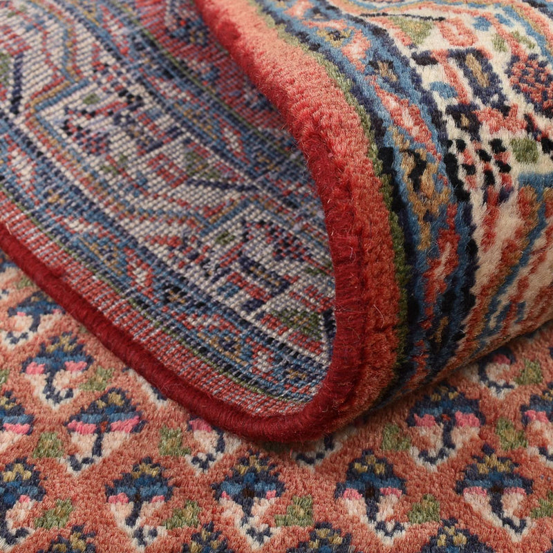Tapis persan - Mir - 139 x 68 cm - rouge foncé