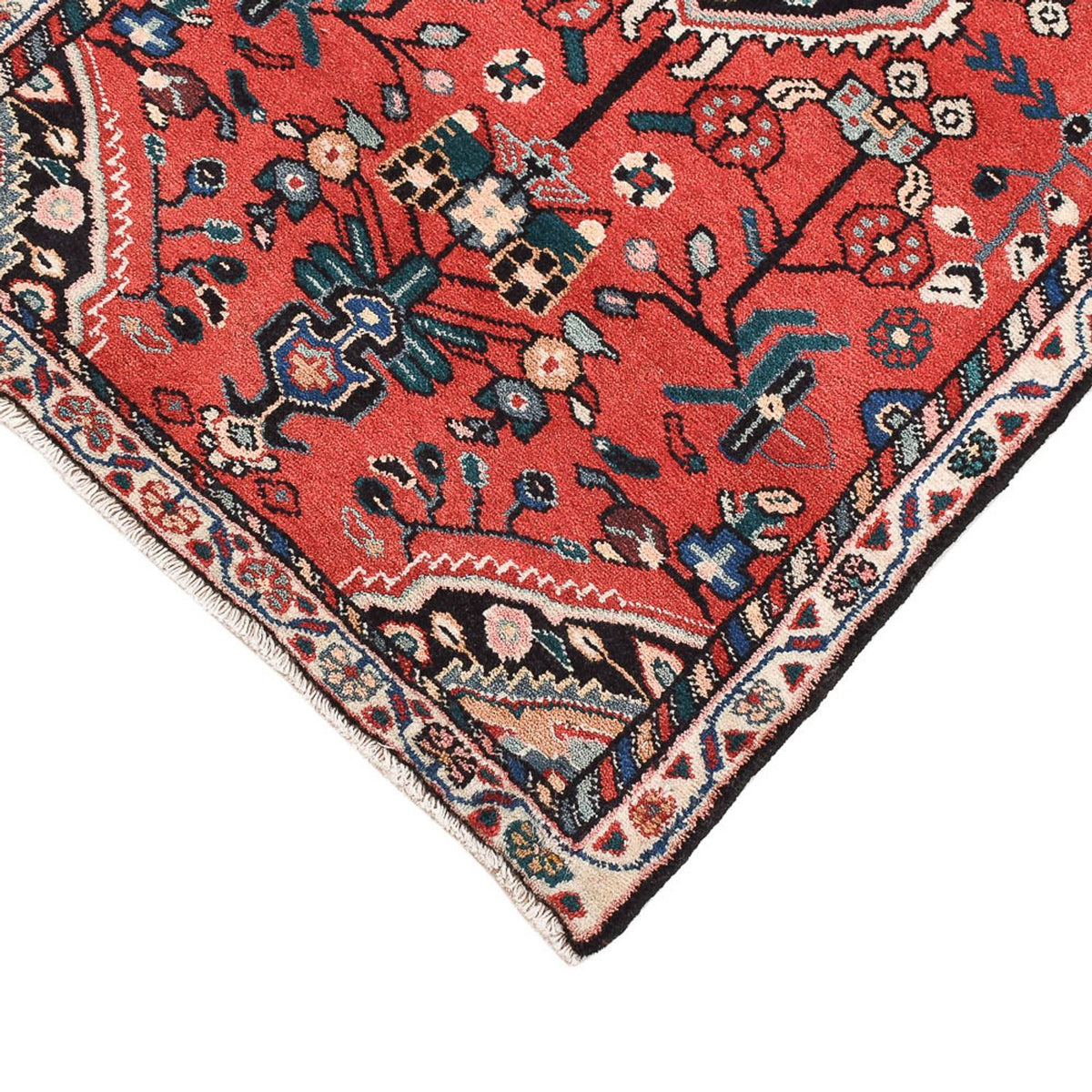 Tapis persan - Nomadic - 105 x 63 cm - rouge