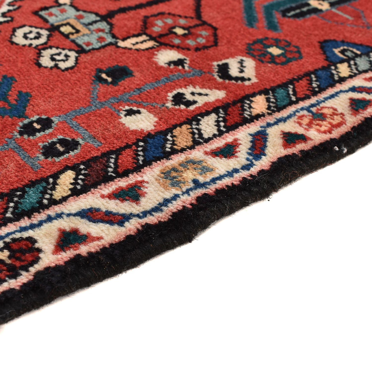 Tapis persan - Nomadic - 105 x 63 cm - rouge