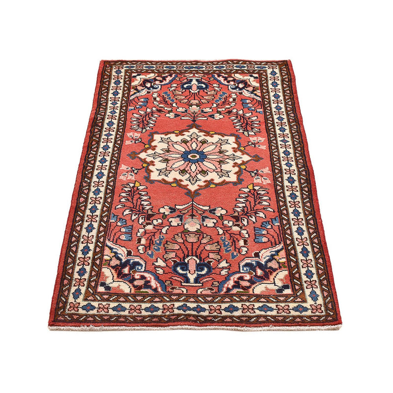 Tapis persan - Nomadic - 130 x 76 cm - rouge
