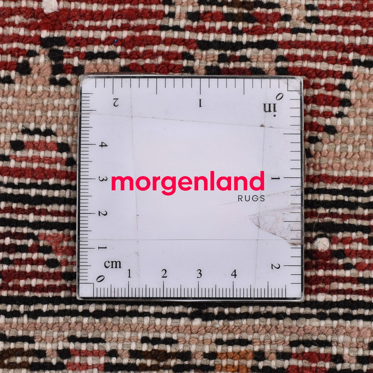 Tapis persan - Nomadic - 140 x 64 cm - rouge clair