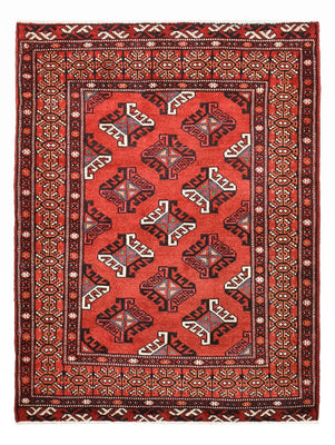 Tapis Turkaman - 115 x 85 cm - rouge