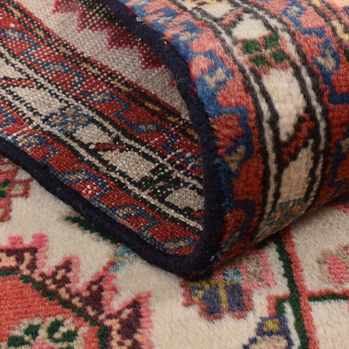 Tapis persan - Nomadic - 113 x 76 cm - rouge clair