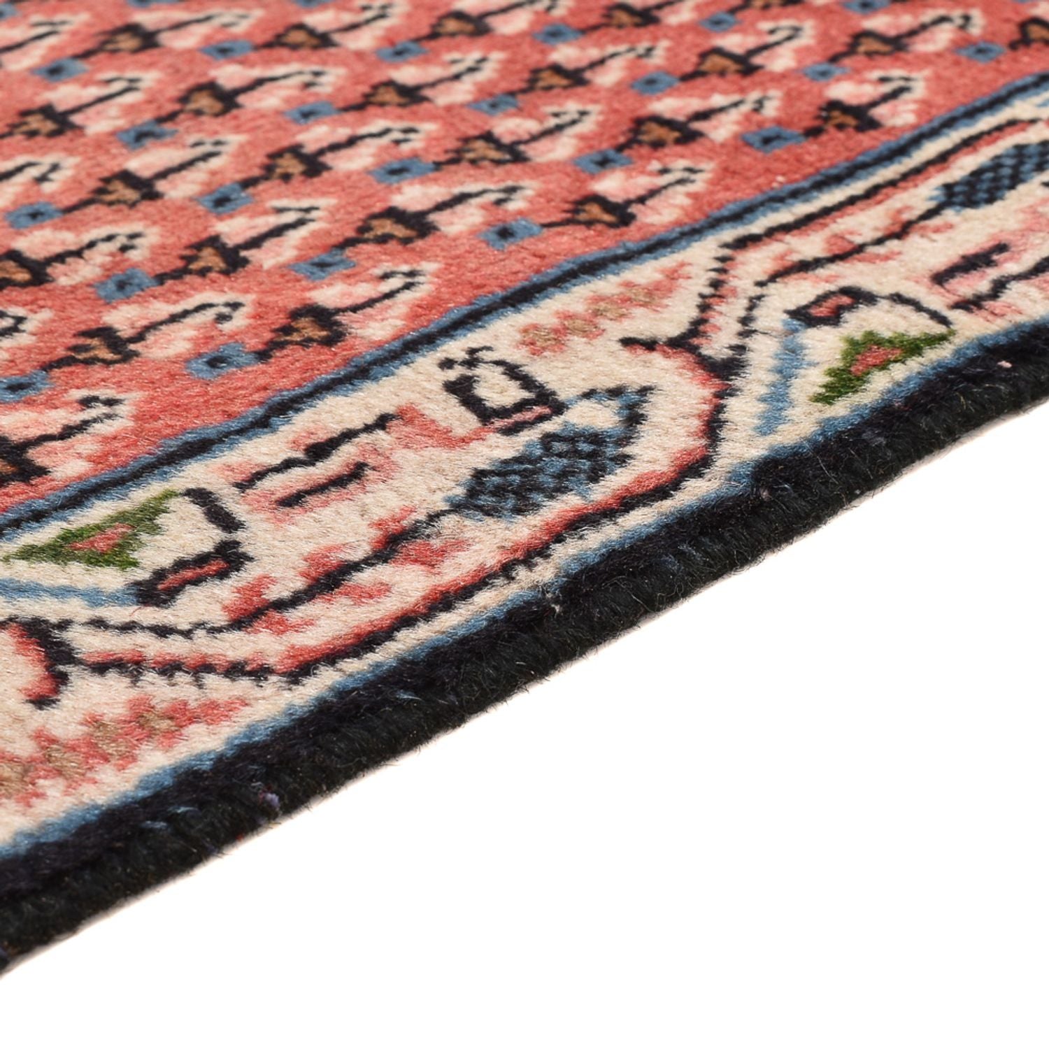Tapis persan - Mir - 120 x 62 cm - rouge foncé