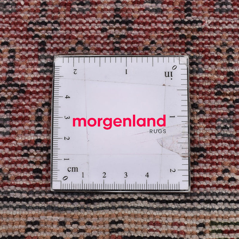 Tapis persan - Mir - 120 x 62 cm - rouge foncé