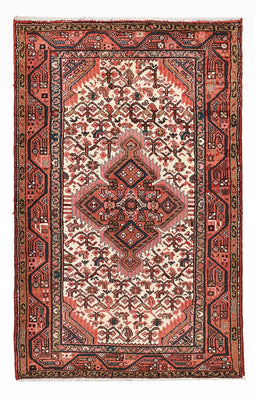 Tapis persan - Nomadic - 120 x 73 cm - rouge clair