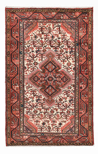 Tapis persan - Nomadic - 120 x 73 cm - rouge clair