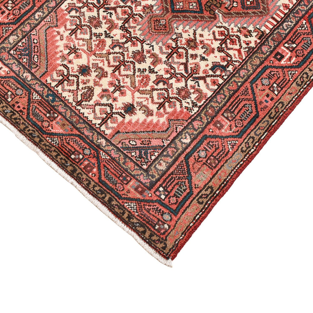 Tapis persan - Nomadic - 120 x 73 cm - rouge clair