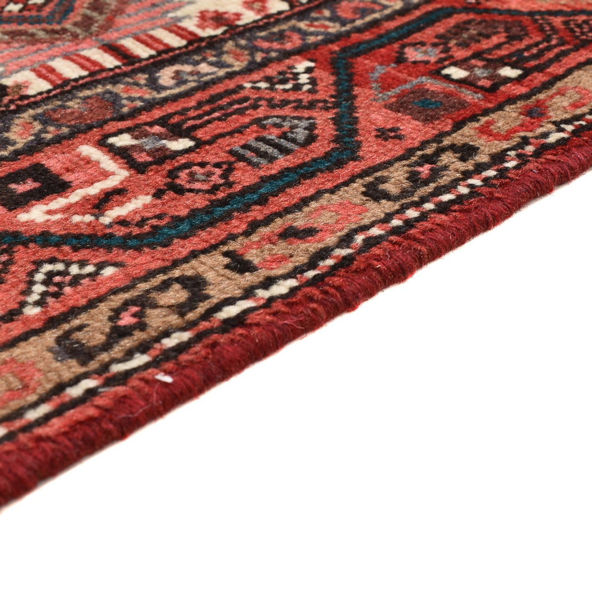 Tapis persan - Nomadic - 120 x 73 cm - rouge clair