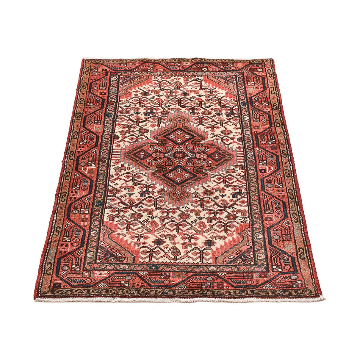 Tapis persan - Nomadic - 120 x 73 cm - rouge clair