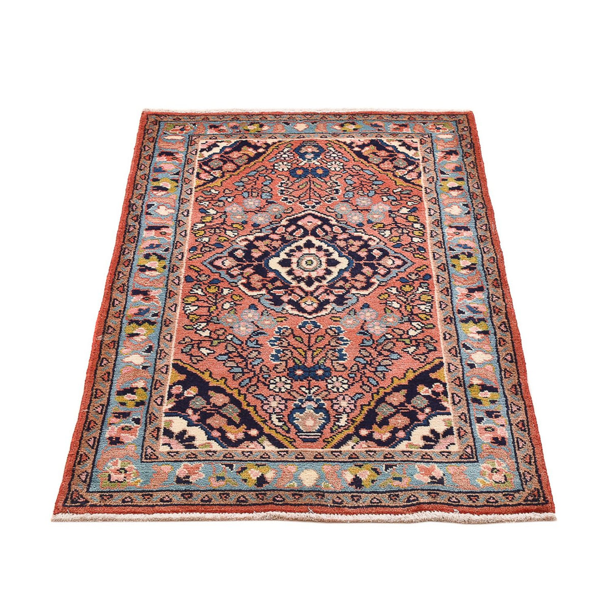 Tapis persan - Nomadic - 120 x 73 cm - multicolore