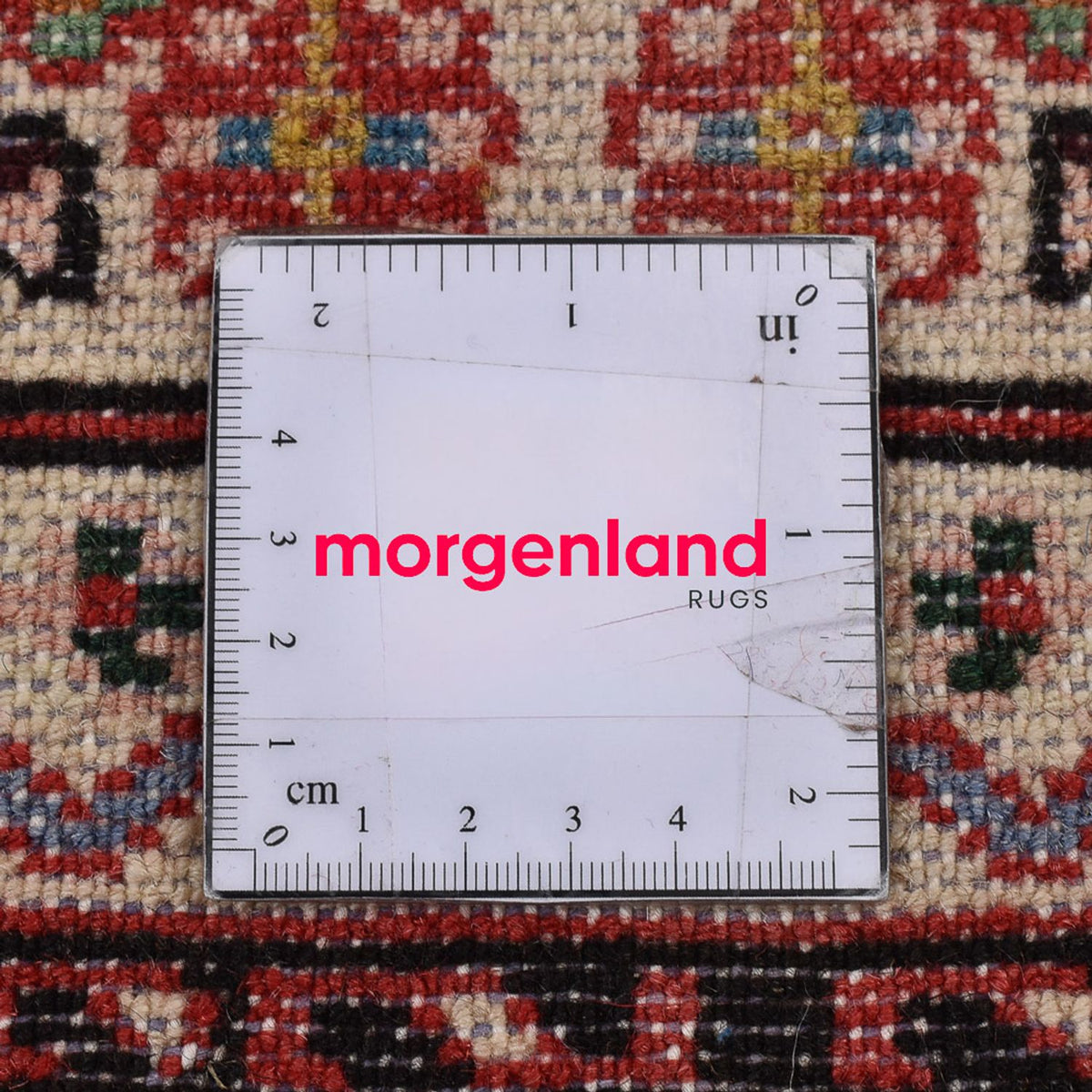 Tapis persan - Nomadic - 132 x 68 cm - rouge clair