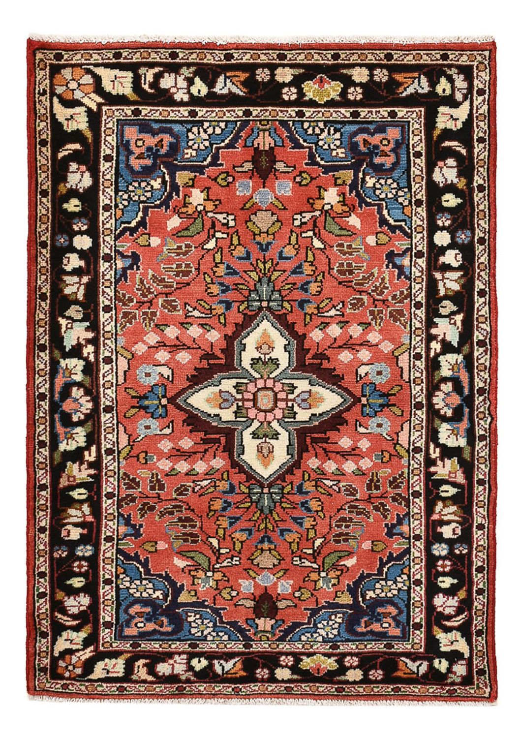 Tapis persan - Nomadic - 110 x 76 cm - rouge