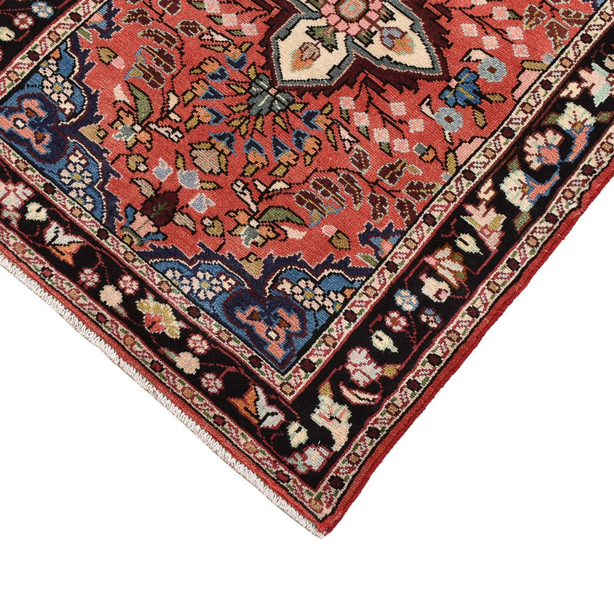 Tapis persan - Nomadic - 110 x 76 cm - rouge