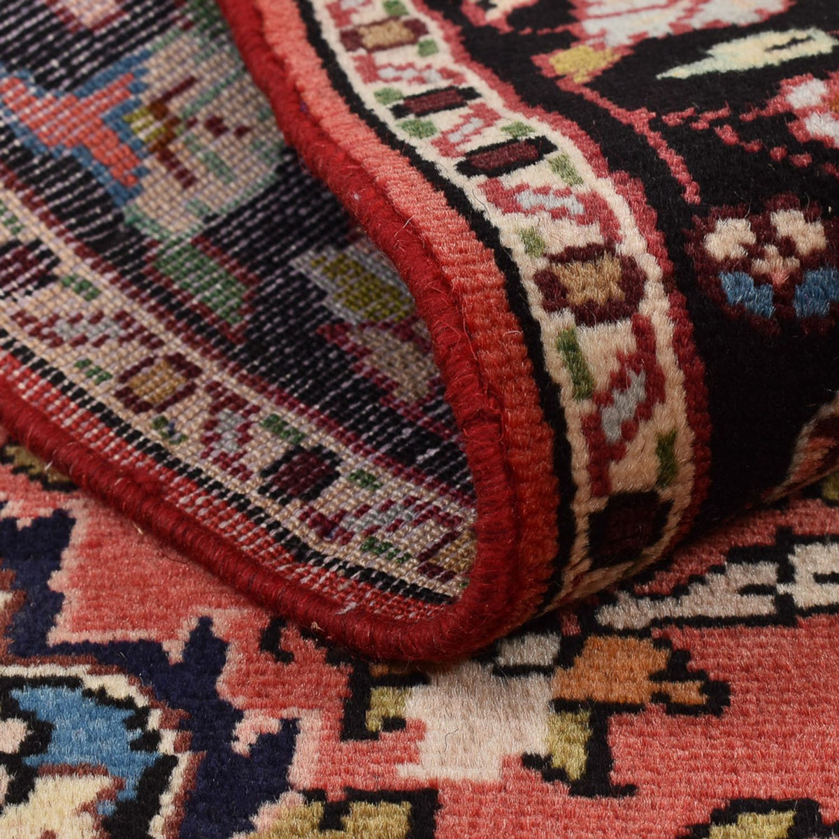 Tapis persan - Nomadic - 110 x 76 cm - rouge