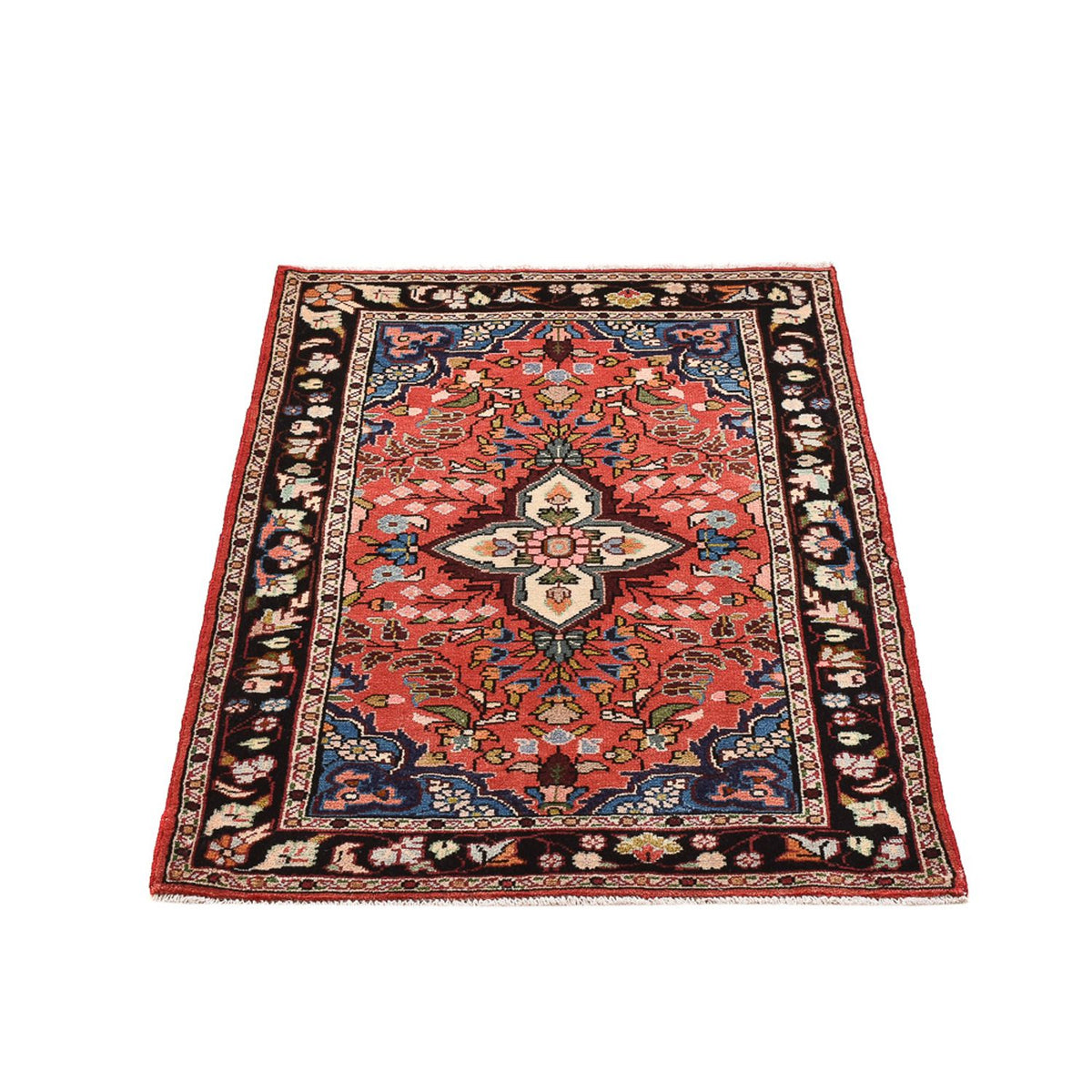 Tapis persan - Nomadic - 110 x 76 cm - rouge