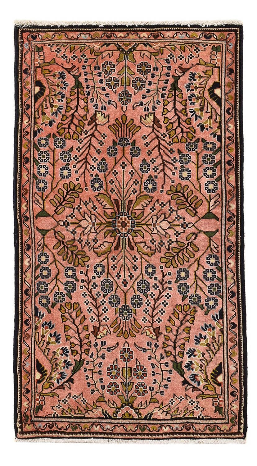 Tapis persan - Nomadic - 122 x 67 cm - rouge clair