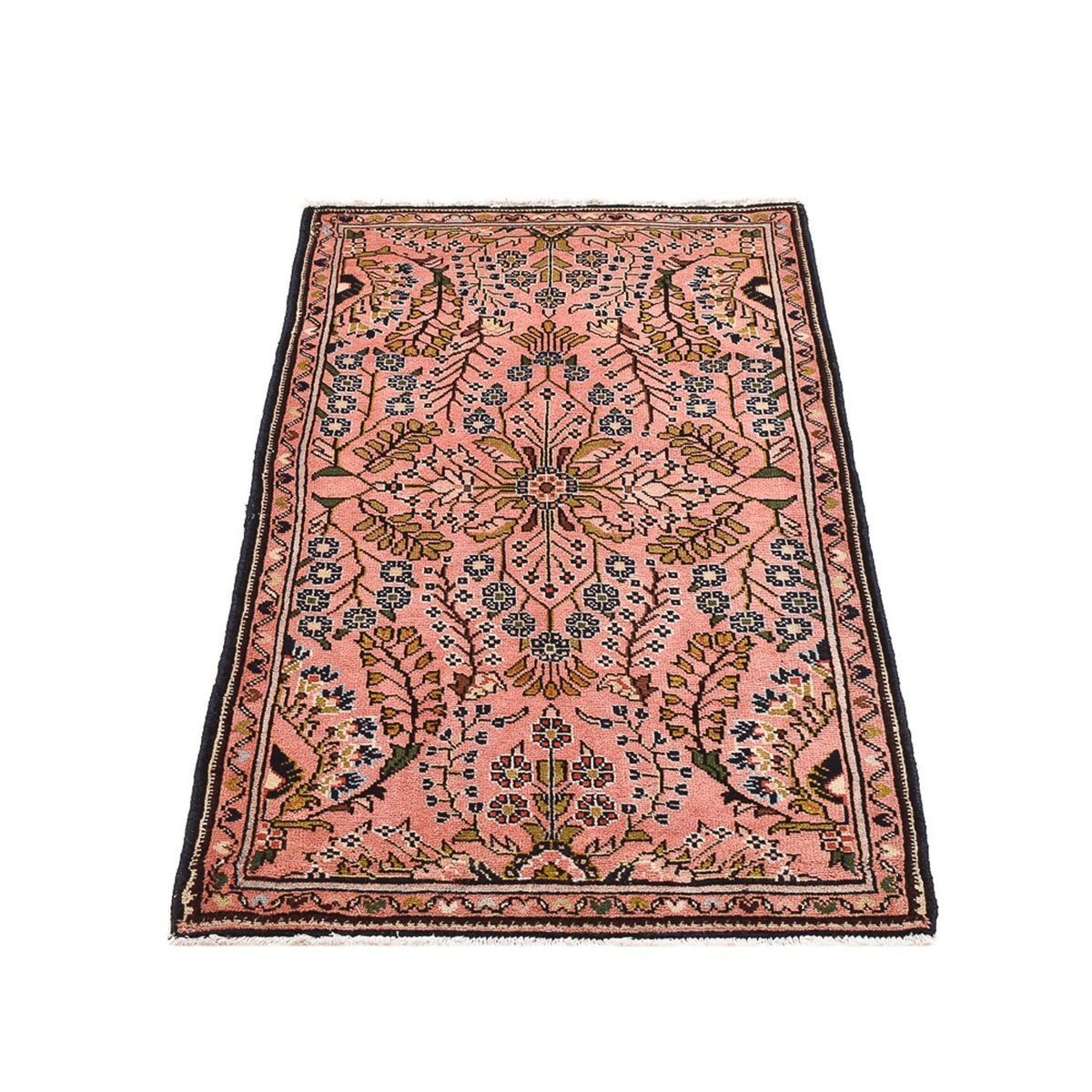 Tapis persan - Nomadic - 122 x 67 cm - rouge clair