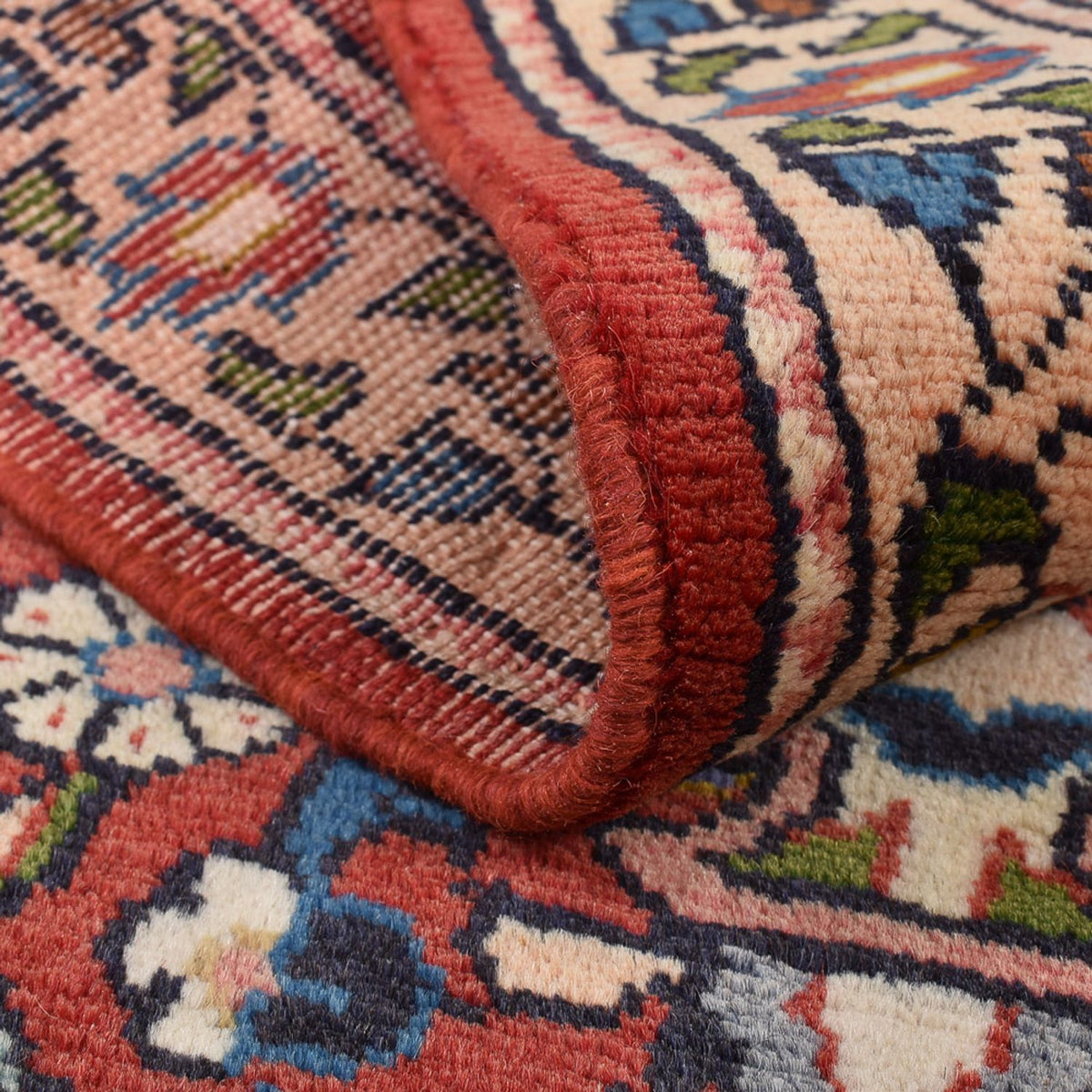 Tapis persan - Nomadic - 130 x 77 cm - rouge