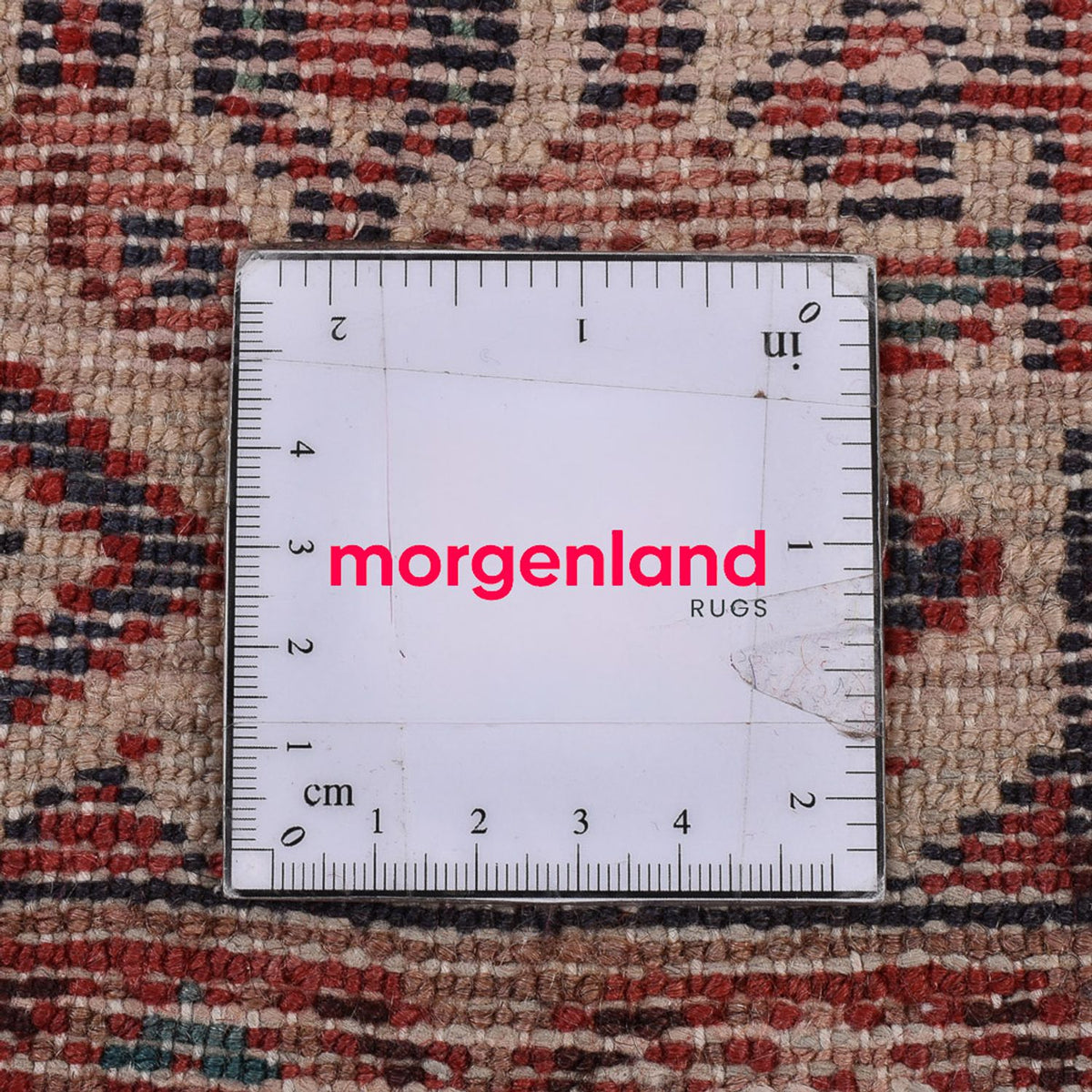 Tapis persan - Nomadic - 142 x 73 cm - rouge clair