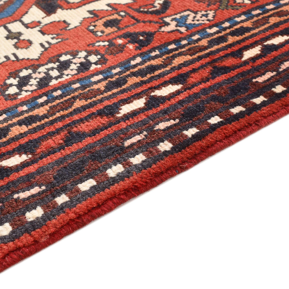 Tapis persan - Nomadic - 125 x 72 cm - rouge