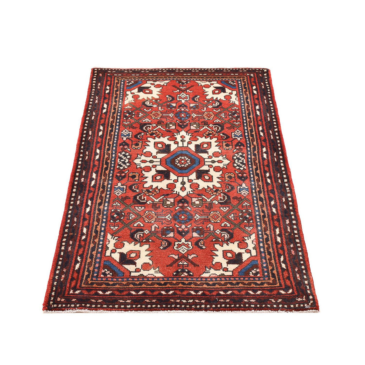 Tapis persan - Nomadic - 125 x 72 cm - rouge