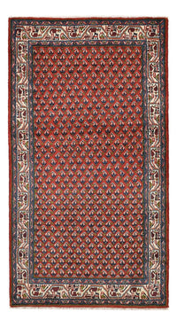 Tapis persan - Mir - 132 x 69 cm - rouge foncé