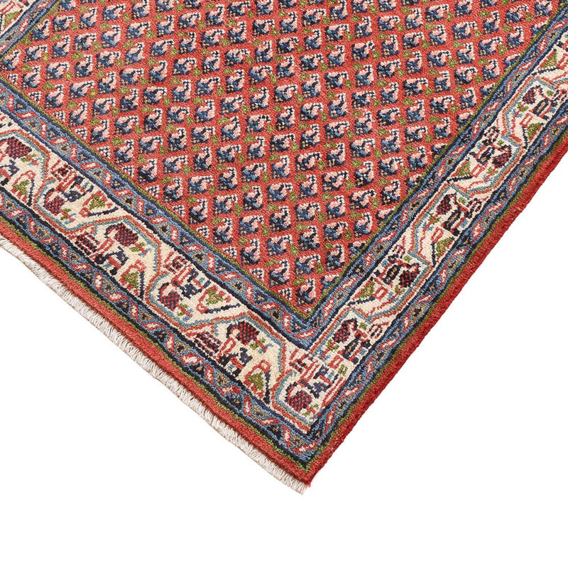 Tapis persan - Mir - 132 x 69 cm - rouge foncé