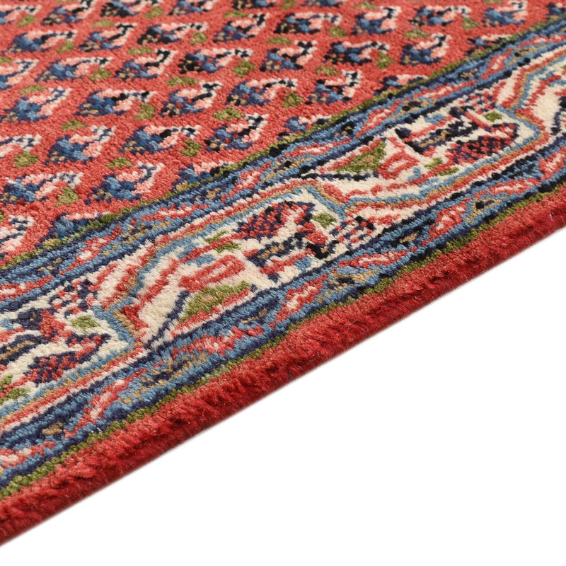 Tapis persan - Mir - 132 x 69 cm - rouge foncé